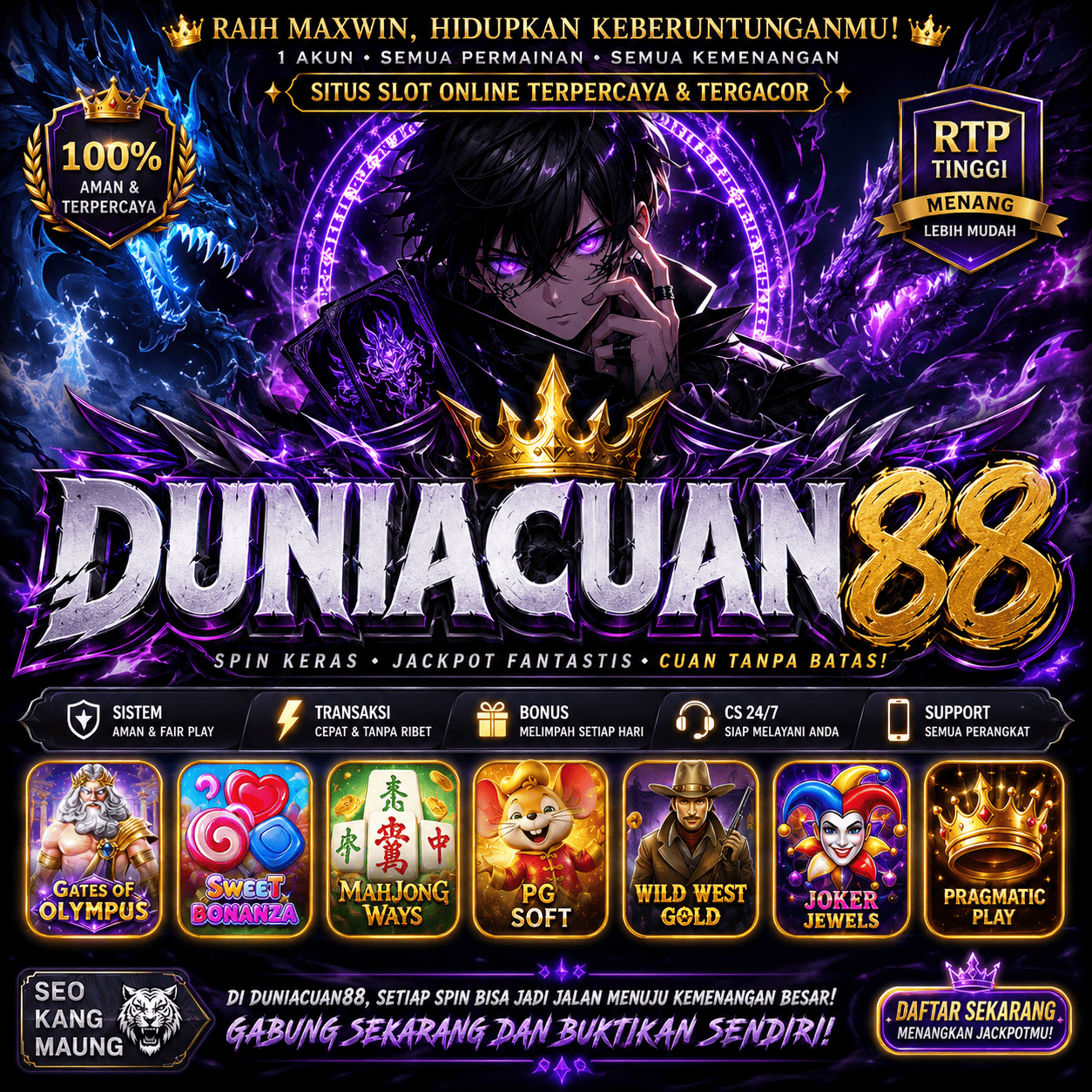 DUNIACUAN88 | Destinasi Game Online Modern dengan Keseruan Tanpa Batas by Hey siriusly